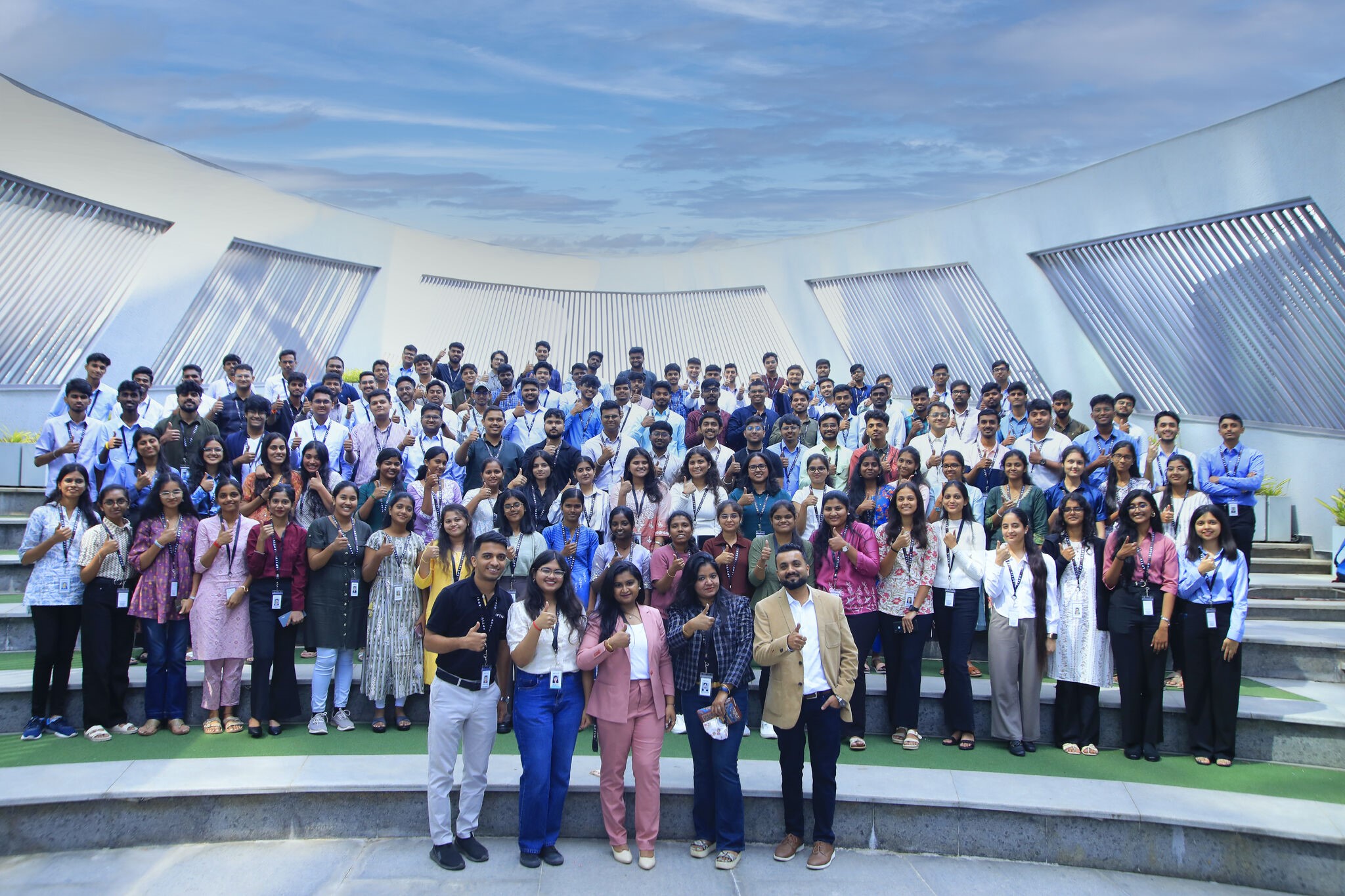 Campus Interns with HR Team - AmphiTheatre Aptiv early talents