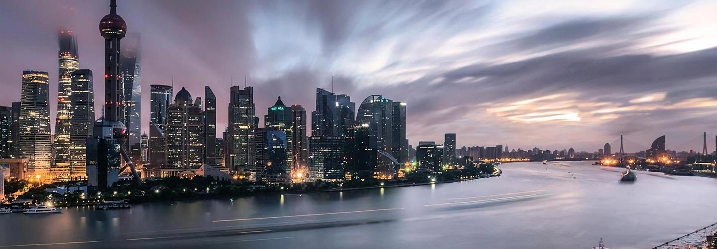 China city of Shanghai