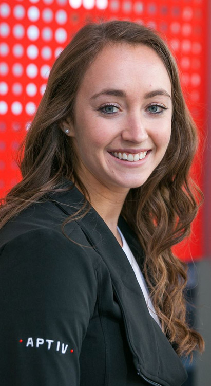 Smiling Woman Aptiv