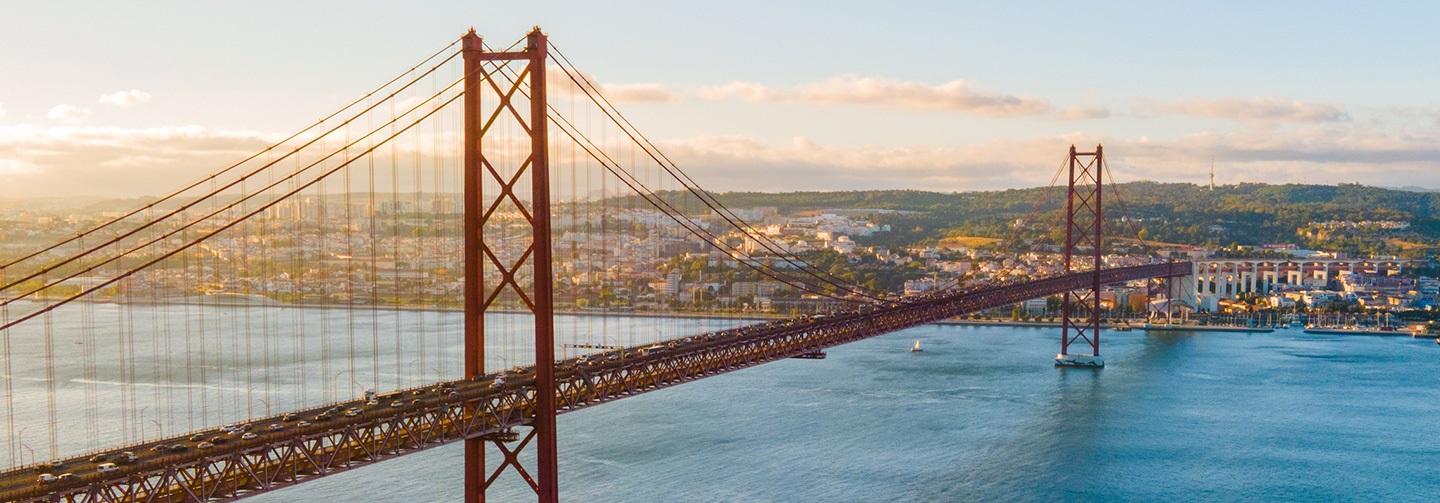 25th April Bridge in Lisbon Portugal