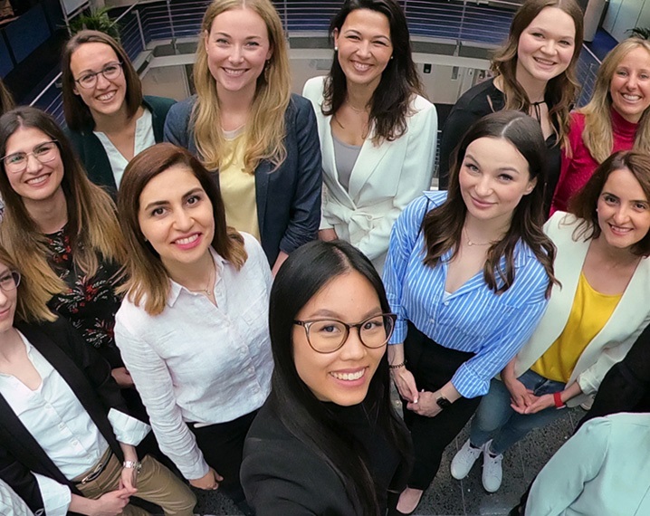 A group of Aptiv women colleagues