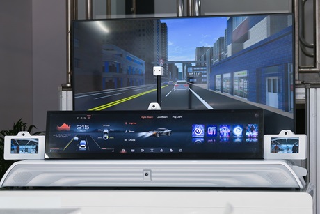 Aptiv CES 2025 display