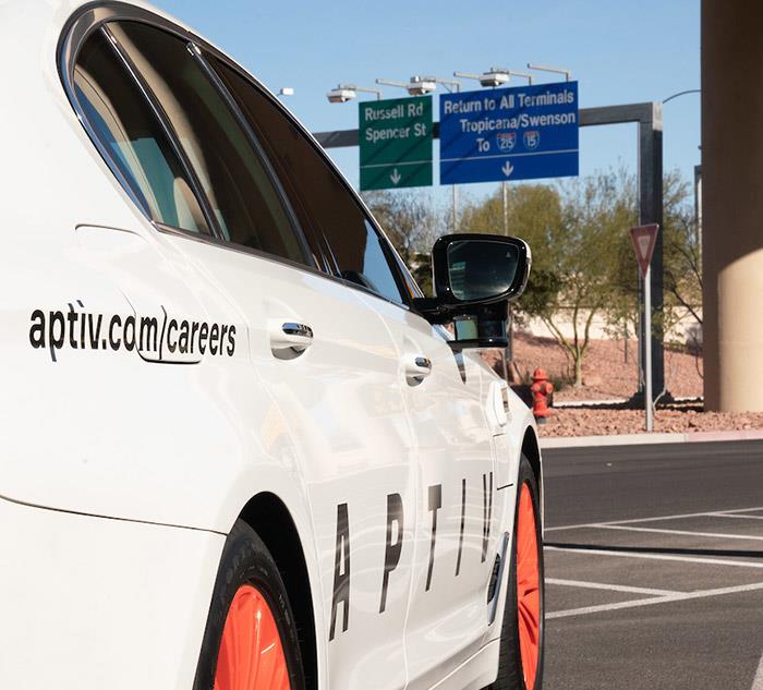 Aptiv Self-Driving Vehicles Now Arriving at McCarran International Airport