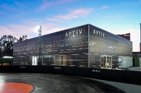 CES2 024 Aptiv Pavilion building