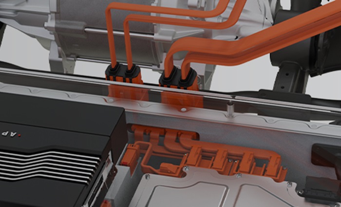 Integrated power electronics