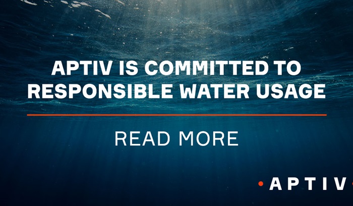 Aptiv is committed to responsible water usage