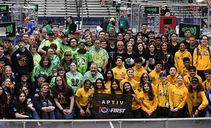 Aptiv Continues to Support FIRST’s Robotics Competitions