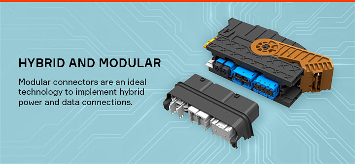 Hybrid Connectors Bring Together Power and Data