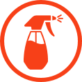 Cleaning and Disinfecting PPE Icon