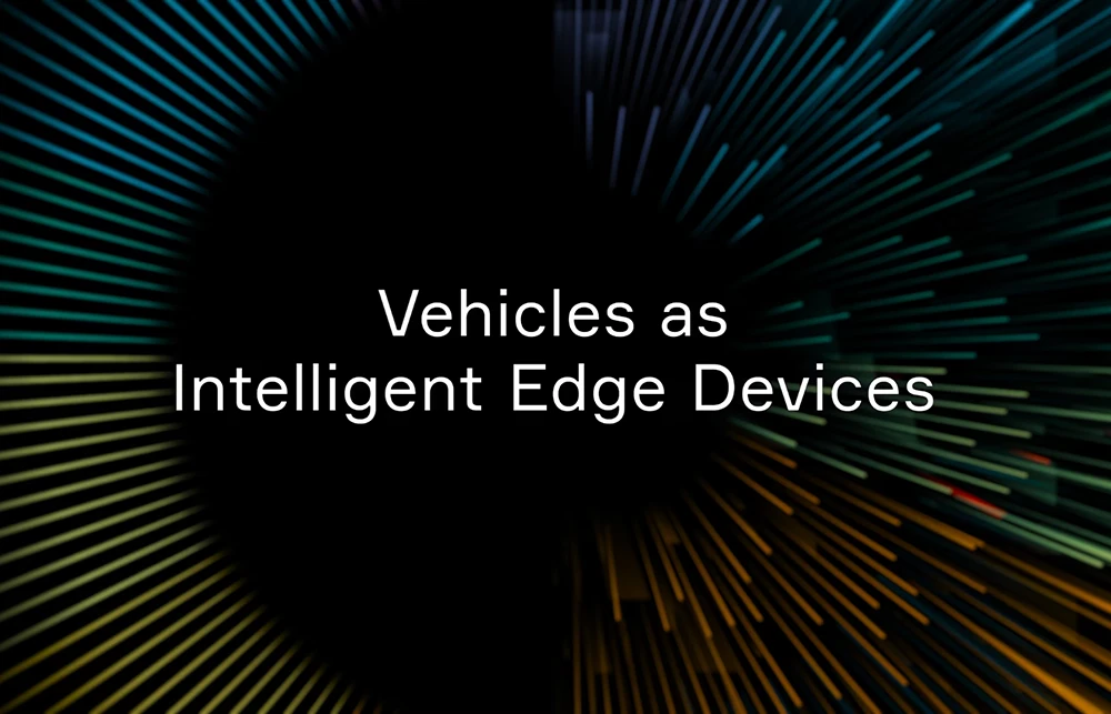 Vehicle as an Intelligent Edge Device
