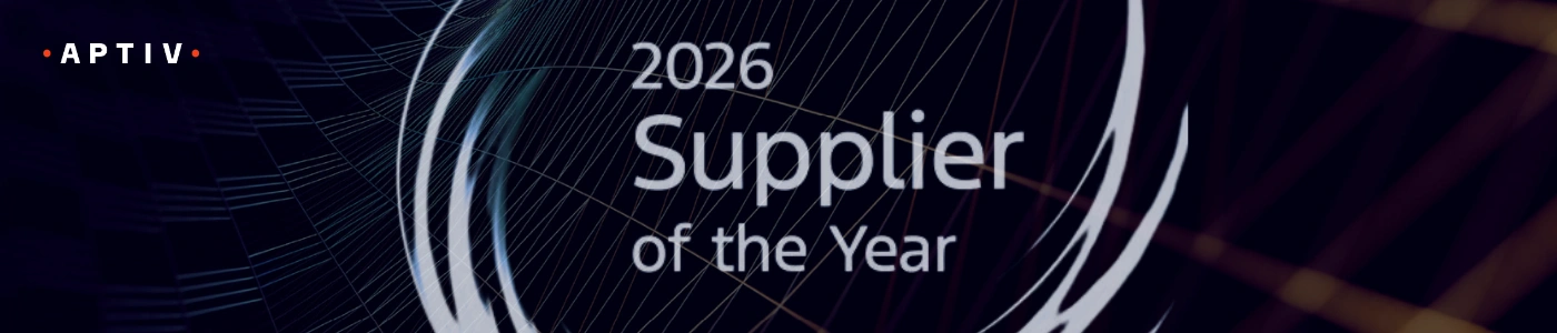 Aptiv Recognized as a 2026 Ford Supplier of the Year