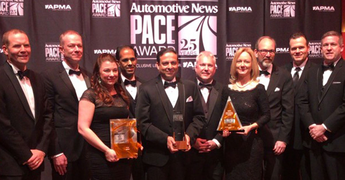 Aptiv Receives 21st PACE Award for its Automated Driving Satellite
